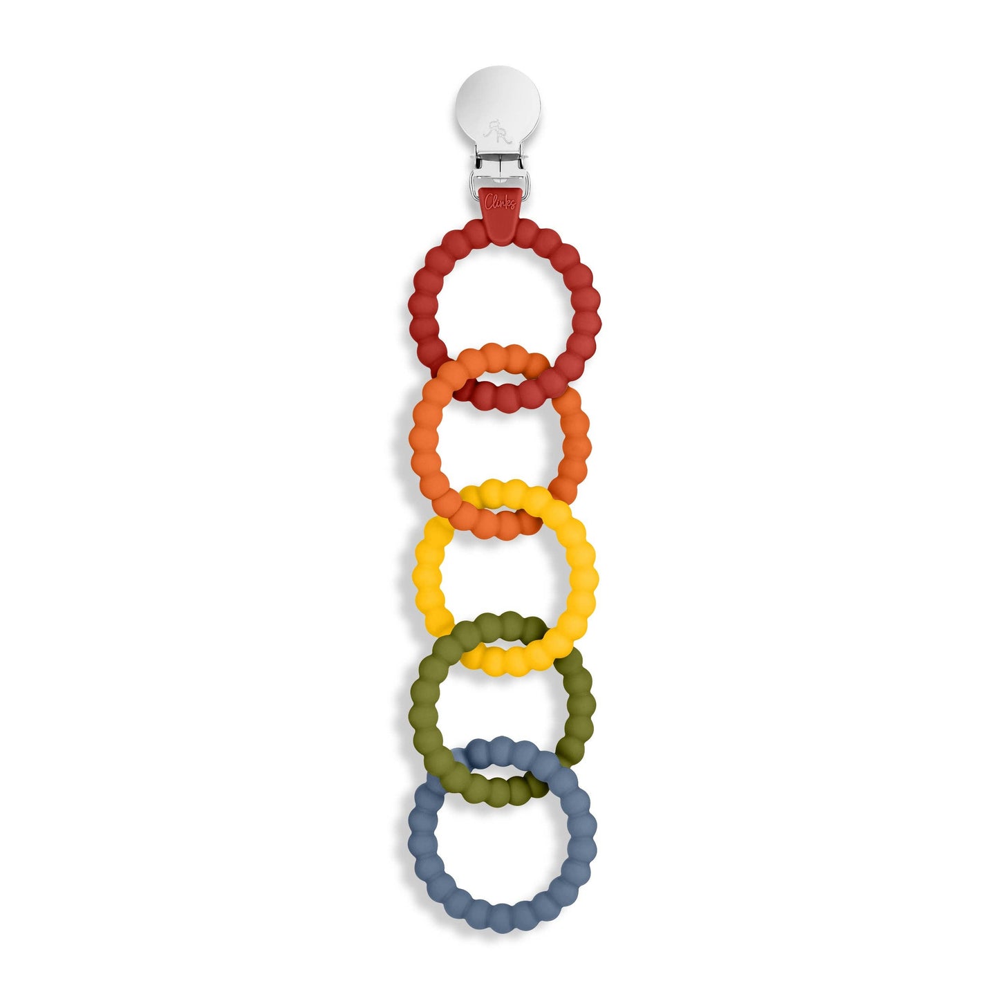 Cutie Clinks – Attachable Teether for Developmental Support and Gum Relief