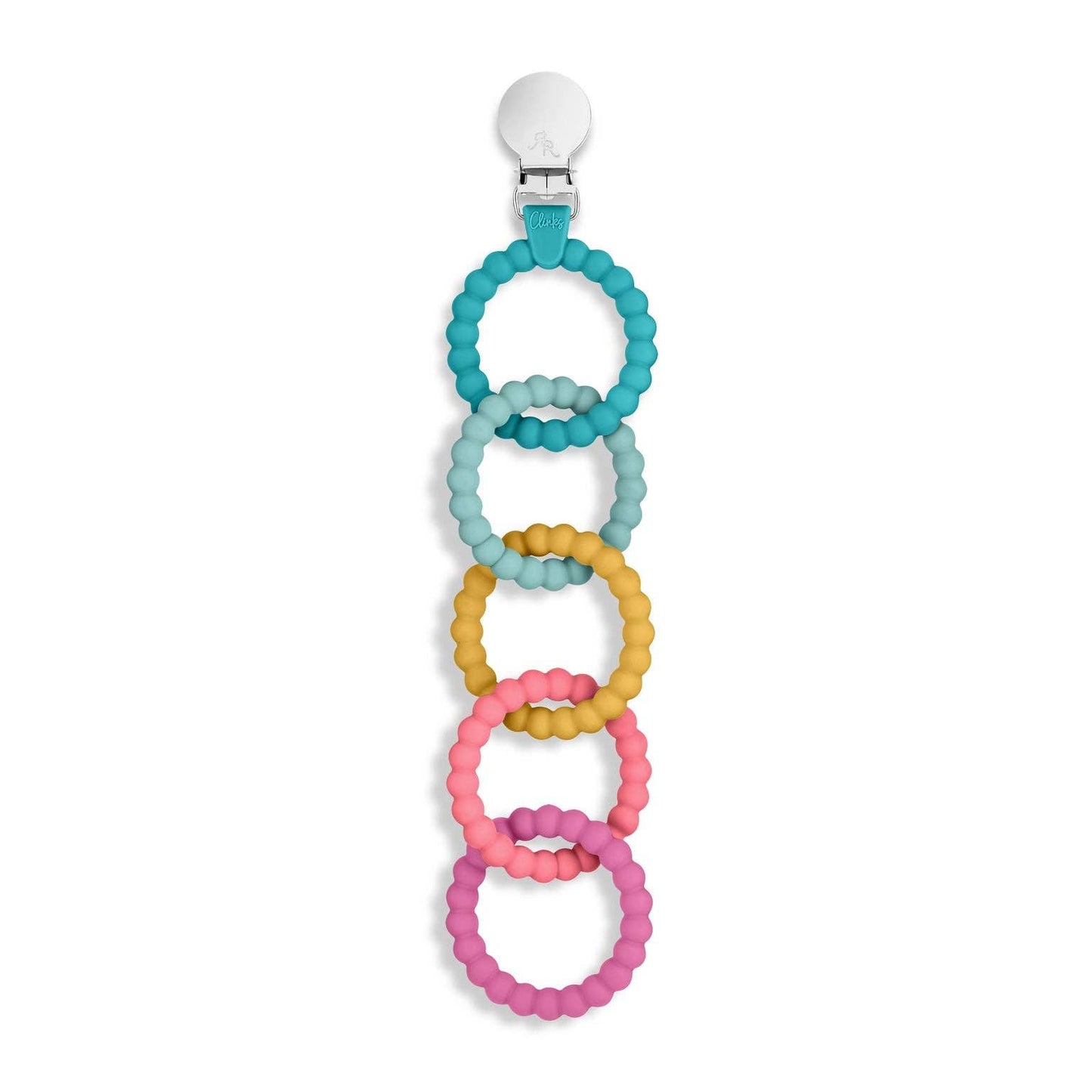 Cutie Clinks – Attachable Teether for Developmental Support and Gum Relief