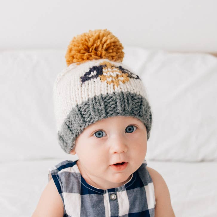 Bumblebee Knit Beanie Hat