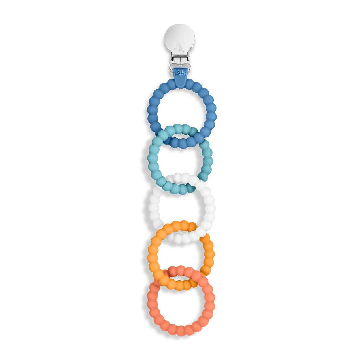 Cutie Clinks – Attachable Teether for Developmental Support and Gum Relief