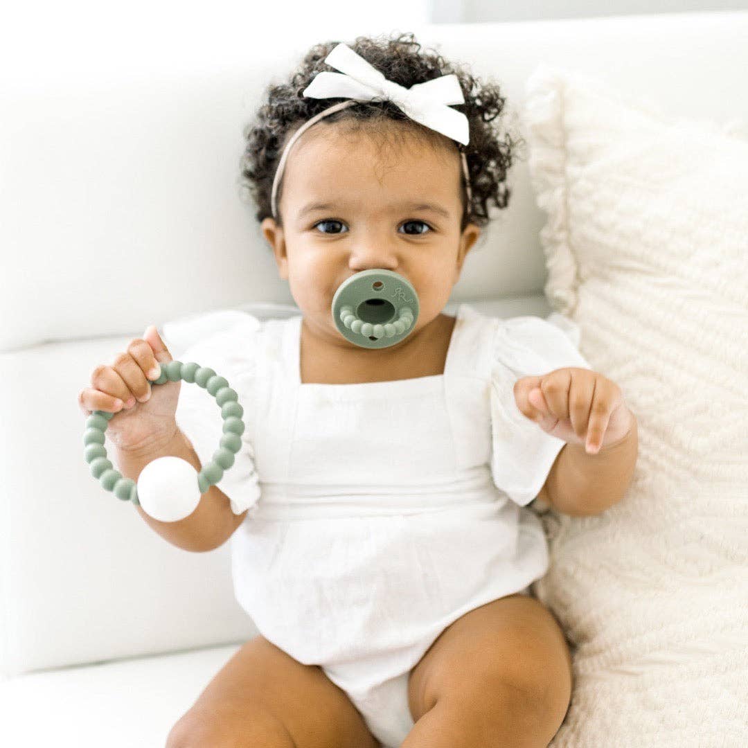 Cutie Teether – 2-in-1 Baby Teether & Rattle, Safe and Non-Toxic Design