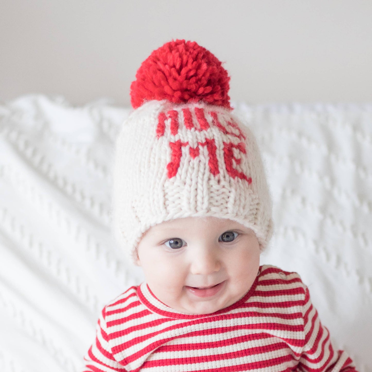 Hug Me Valentine Knit Beanie