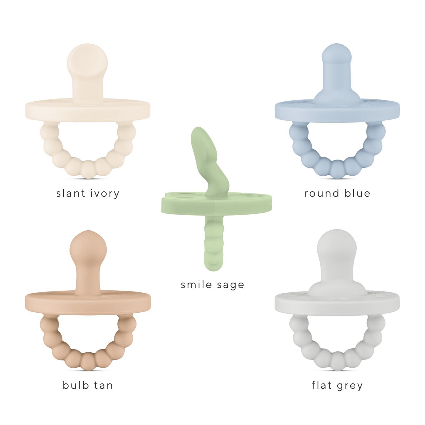 Pacifier Starter Kit – 5 Cutie PAT Styles for Soothing, Teething, and Baby Comfort