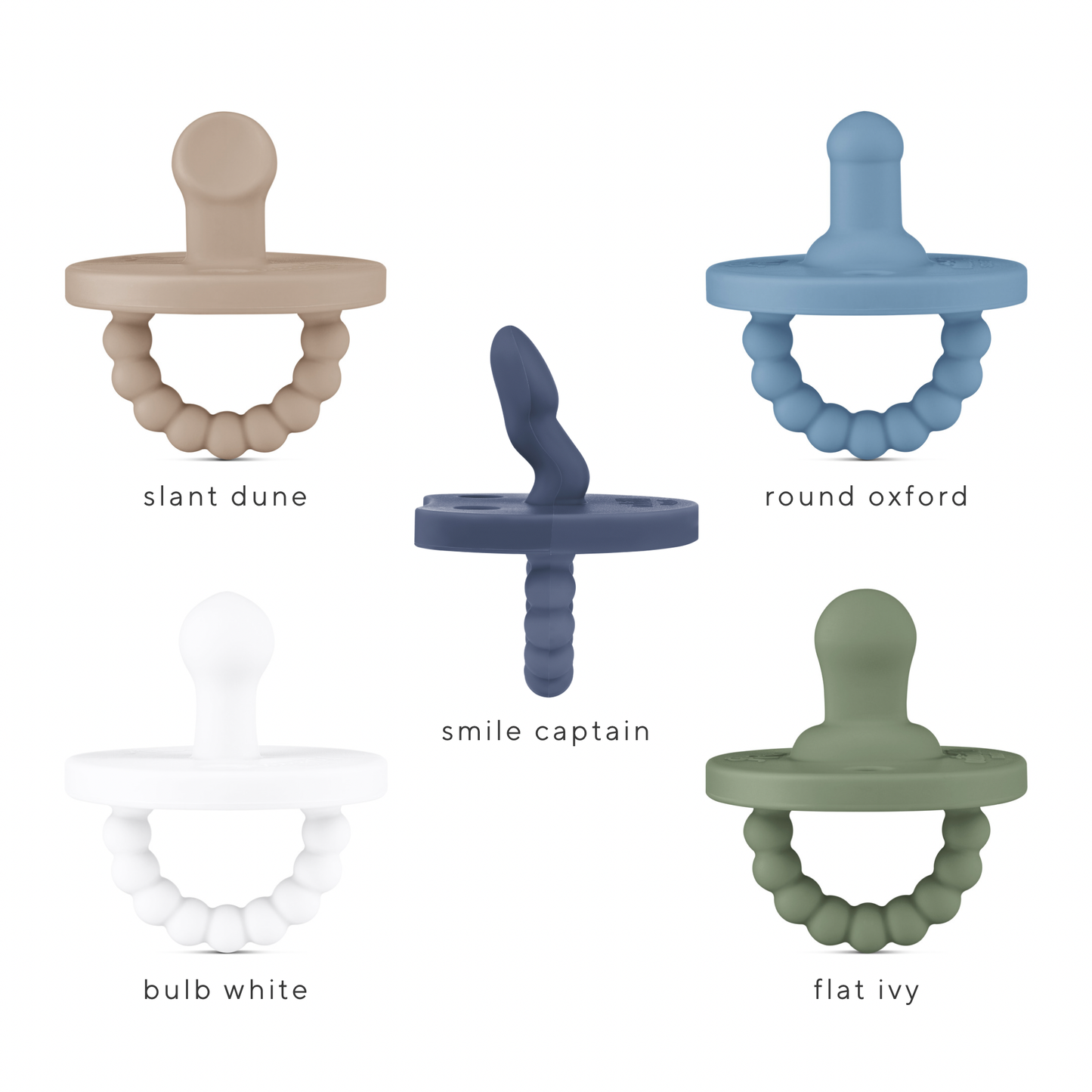 Pacifier Starter Kit – 5 Cutie PAT Styles for Soothing, Teething, and Baby Comfort