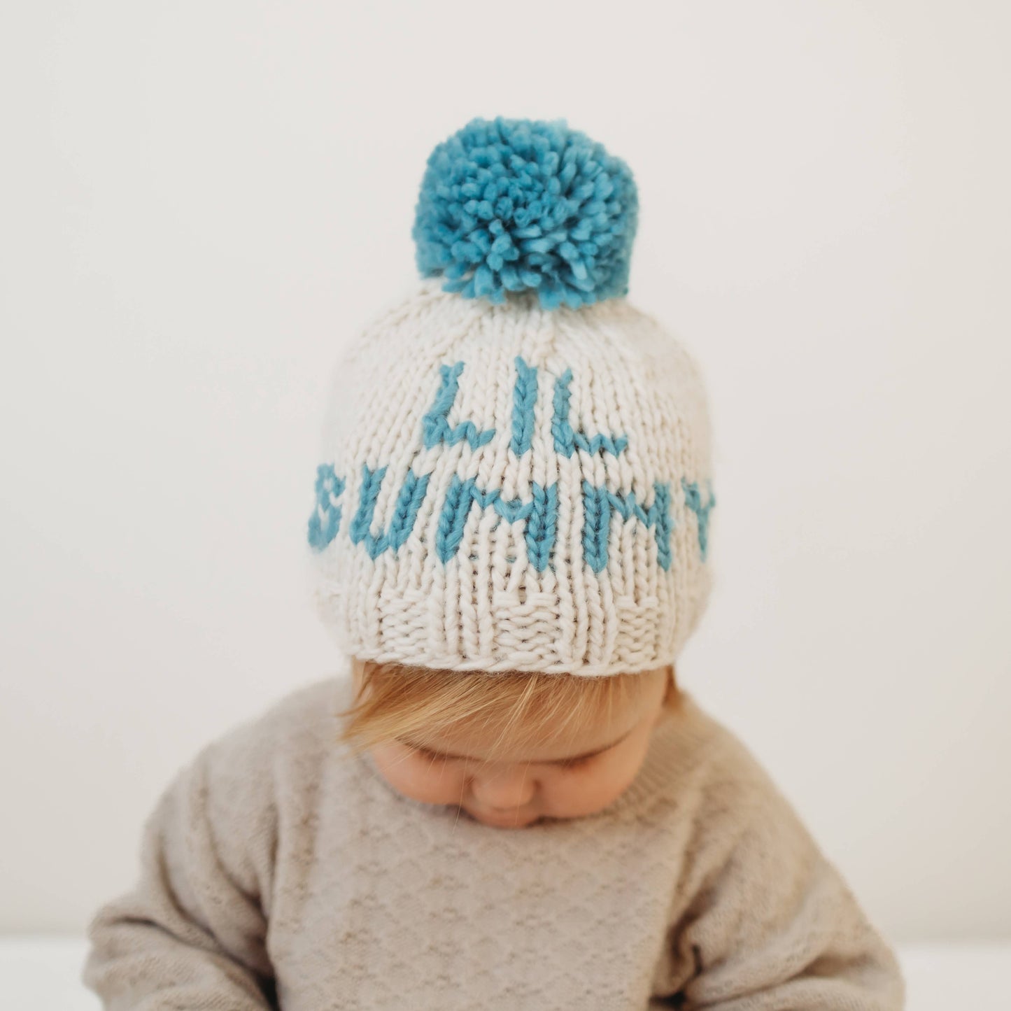 Lil Bunny Blue Beanie Hat