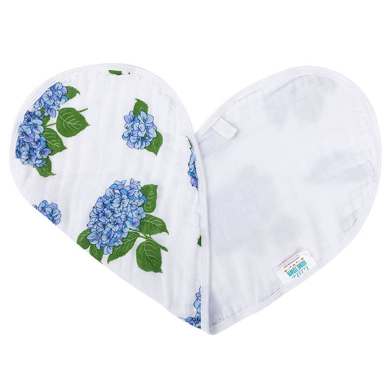 Hydrangeas Burp/Bib Combo (Unisex)