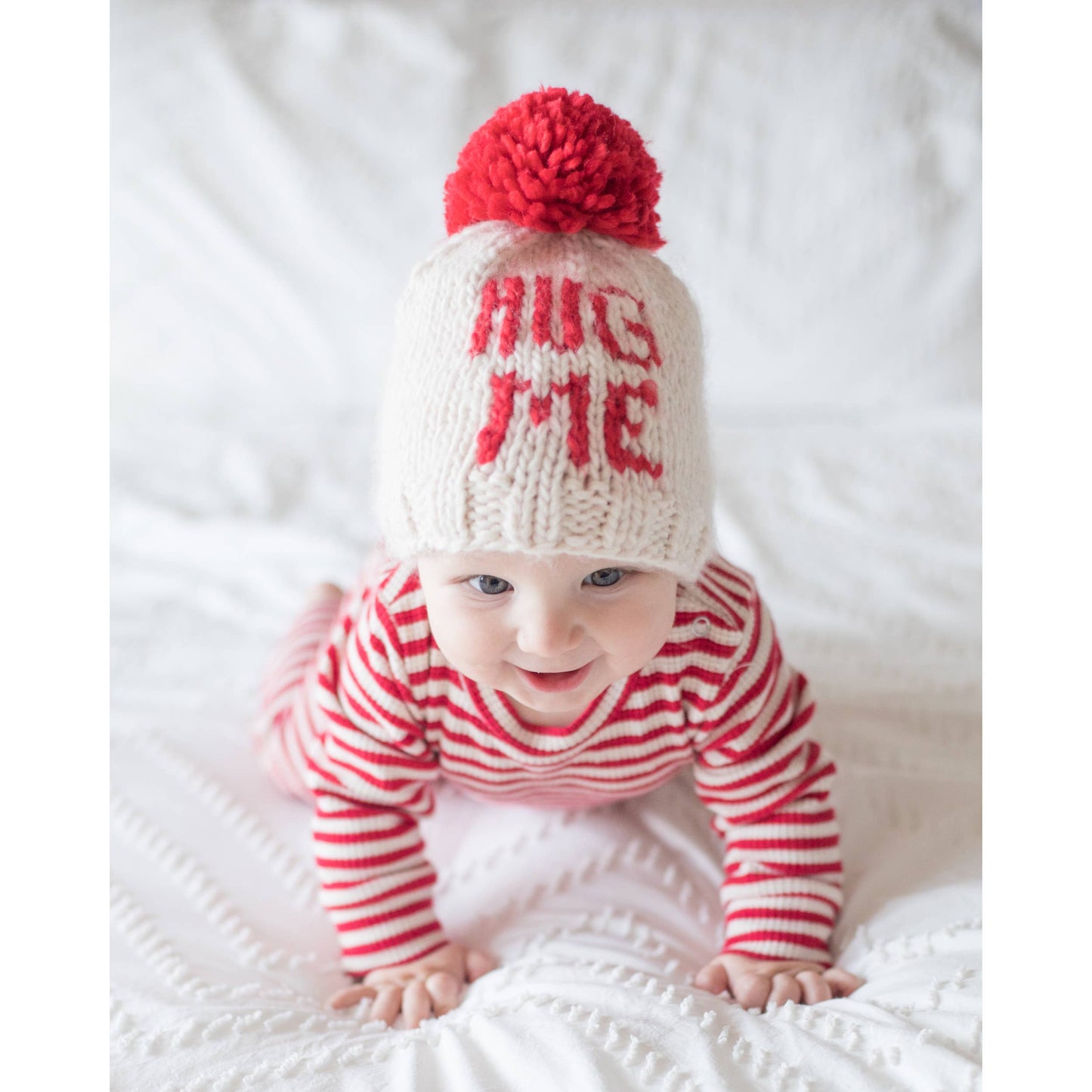 Hug Me Valentine Knit Beanie